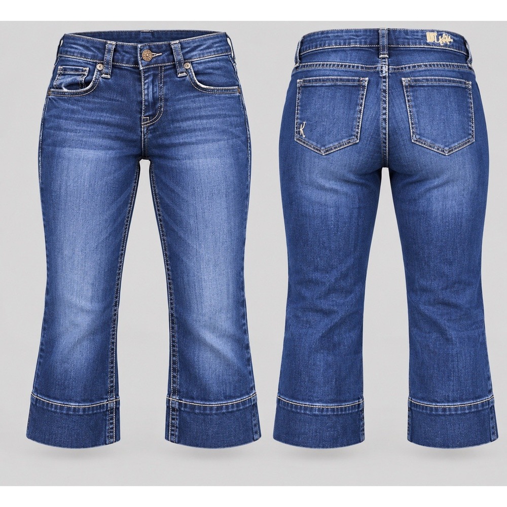 Kut From The Kloth capri Jeans Womens 4 28x18.5 Crop cut Denim